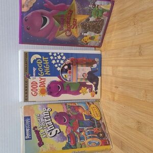 BARNEY VHS LOT OF 3